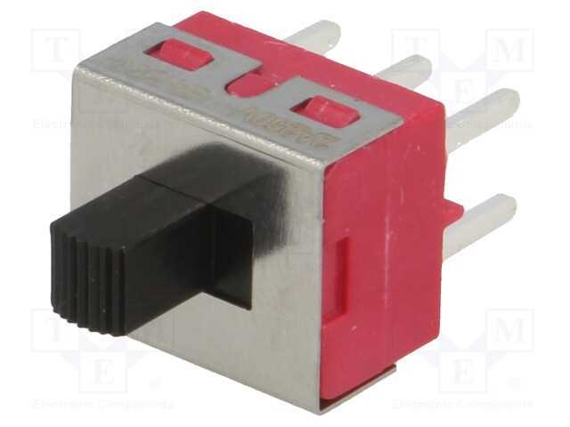 Interruptor Deslizante, Pos: 2, Dpdt, 2a/250vac, O