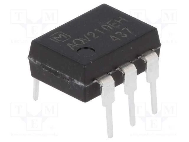 Relé: Semicondutores, Icoma Máx: 3ma, 130ma, Max.350vac, 23o, Dip6
