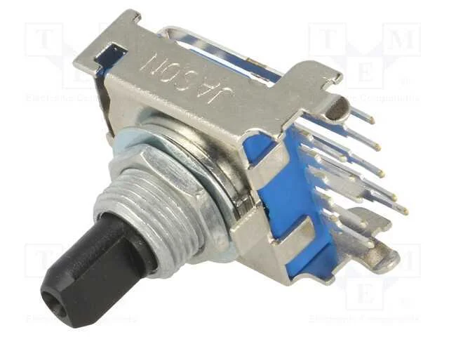 Interruptor: Giratório, Pos: 8, 0,3a/16vdc, 30, -20÷70c, Mat: Aço