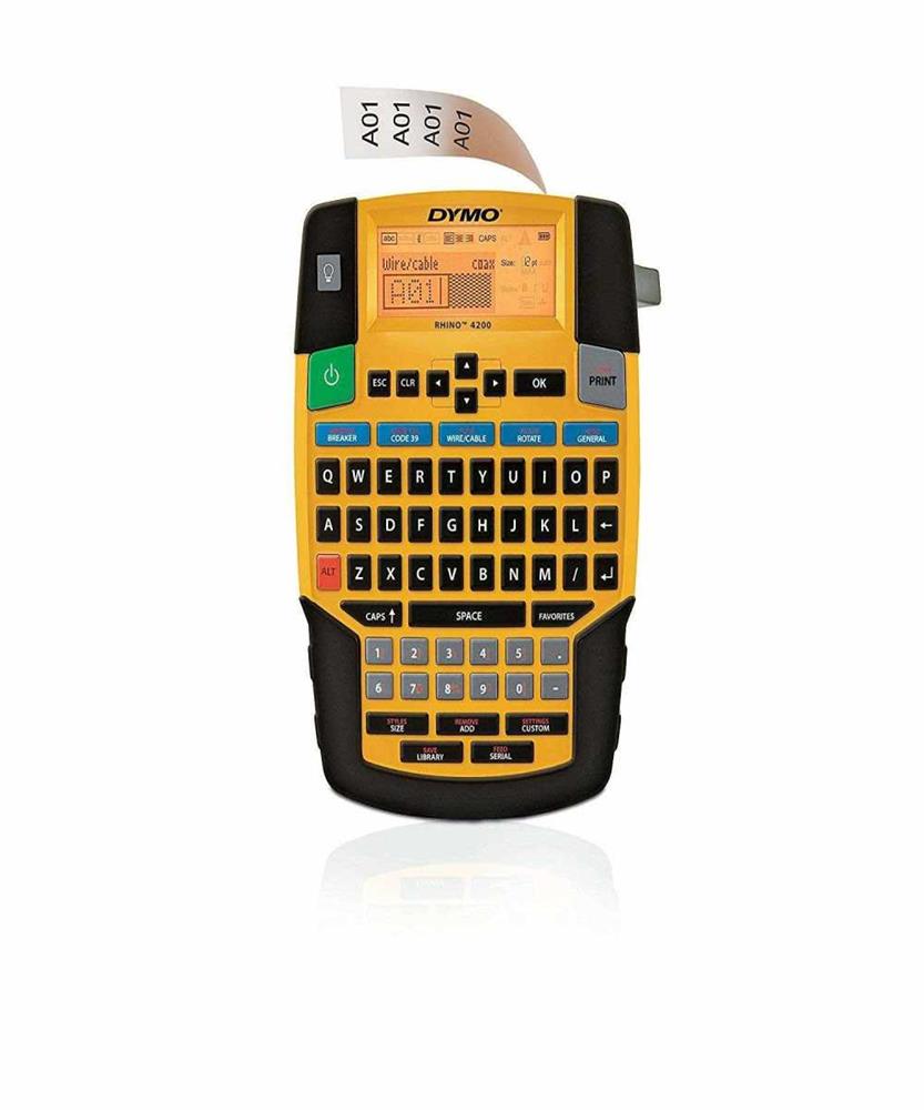 Dymo Rhino 4200 Label Printer Thermal Transfer Wireless Qwerty