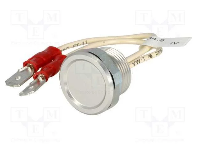 Interruptor: Piezoeléctrico, Pos: 2, Spst-No, 1a/32vac, 1a/48vdc