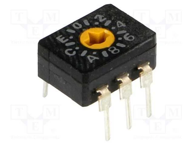 Emissor de Código, Hex/Bcd, Pos: 16, Tht, Rcontacto Max: 200mo