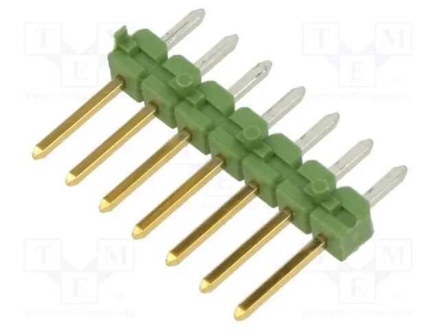 Barra de pinos, pinos, AMPMODU MOD II, macho, PIN.