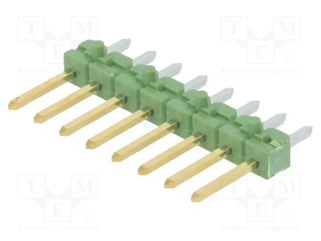 Barra de pinos, pinos, AMPMODU MOD II, macho, PIN.