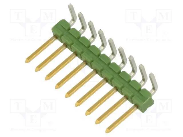 Barra de pinos, pinos, AMPMODU MOD II, macho, PIN.