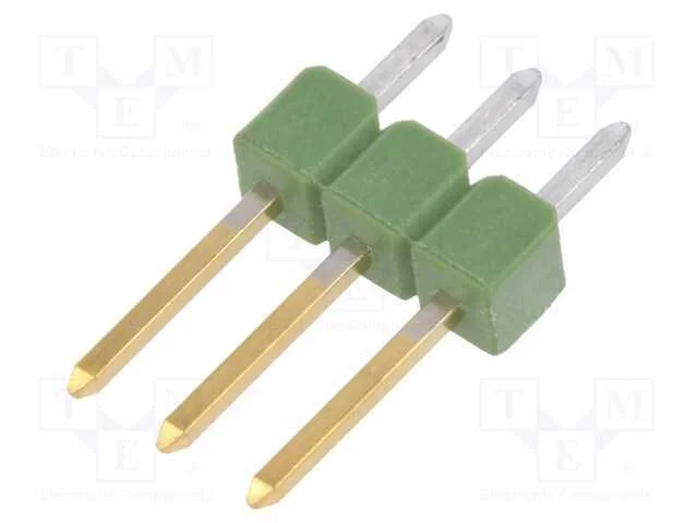 Barra de pinos, pinos, AMPMODU MOD II, macho, PIN.