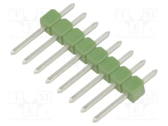 Barra de pinos, pinos, AMPMODU MOD II, macho, PIN.