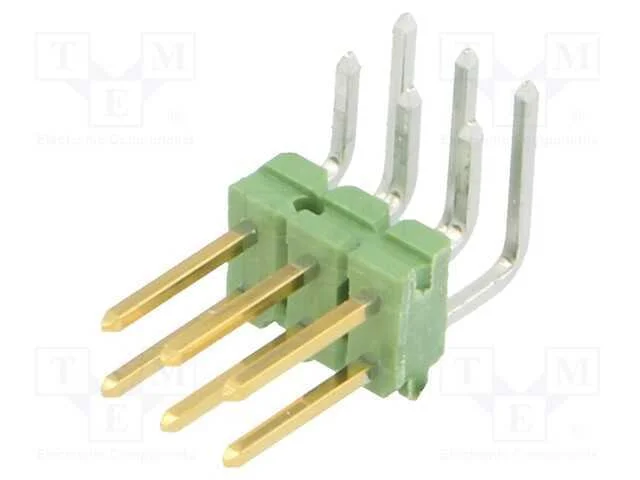 Barra de pinos, pinos, AMPMODU, macho, PIN: 6, an.