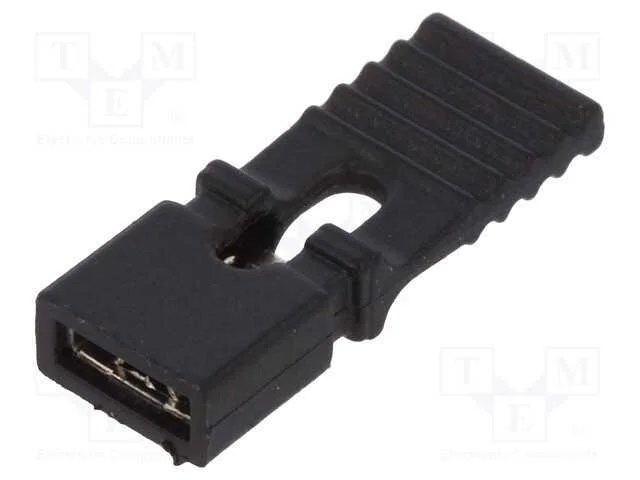 Jumper, pinos, fêmea, abertas,com pega, 2,54mm, 1.