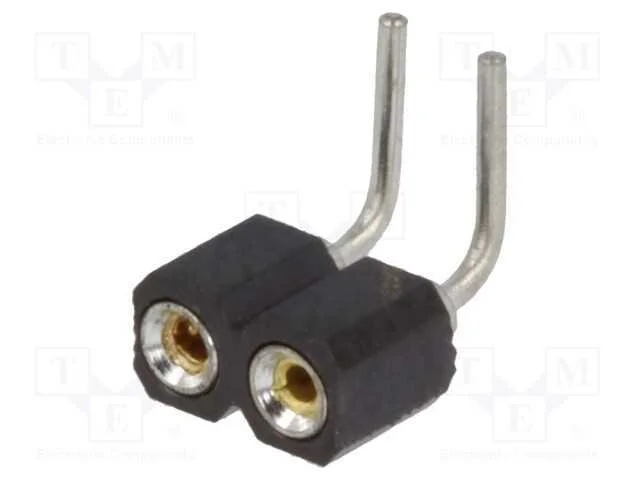 Tomada, pinos, fêmea, PIN: 2, contactos torneados.