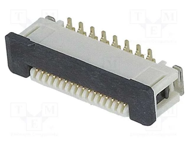Conector: FFC/FPC, verticais, PIN: 16, ZIF, SMT, .
