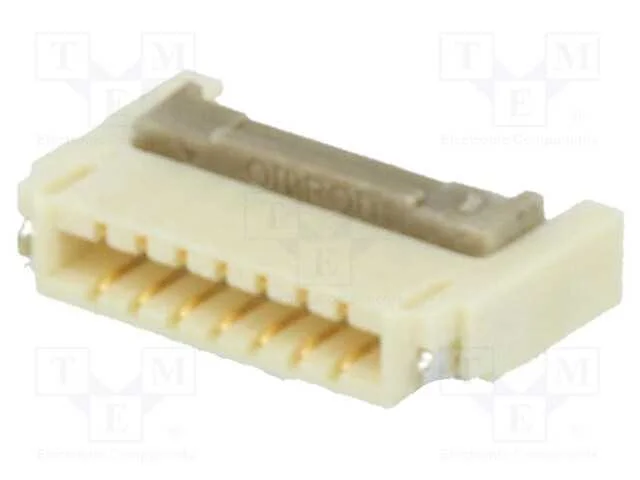 Conector: FFC/FPC, horizontais, PIN: 7, SMT, 0,5A.