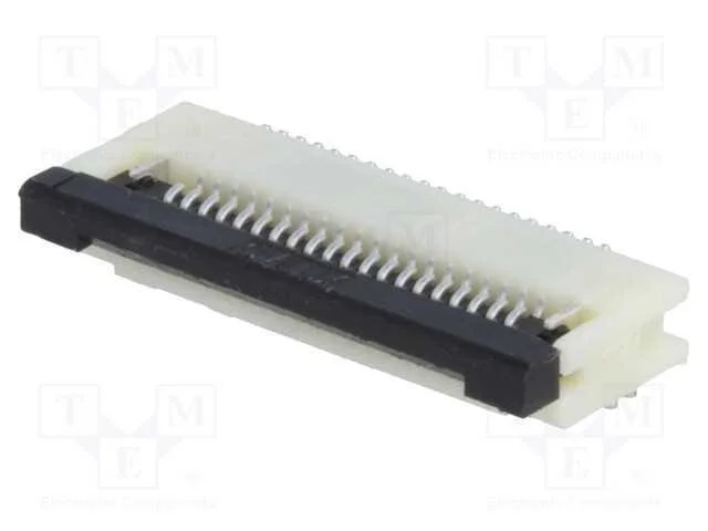 Conector: FFC/FPC, horizontais, PIN: 20, contacto.