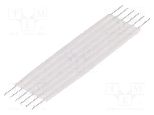 Conector: jumper flexível, Raster fita: 1,27mm, L.