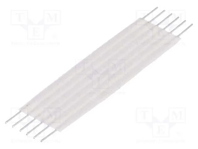 Conector: jumper flexível, Raster fita: 1,27mm, L.
