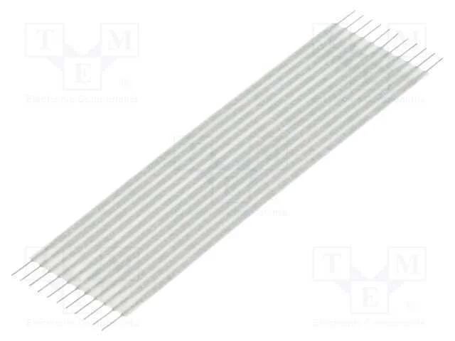 Conector: jumper flexível, Raster fita: 1,27mm, L.