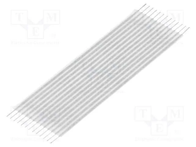 Conector: jumper flexível, Raster fita: 1,27mm, L.