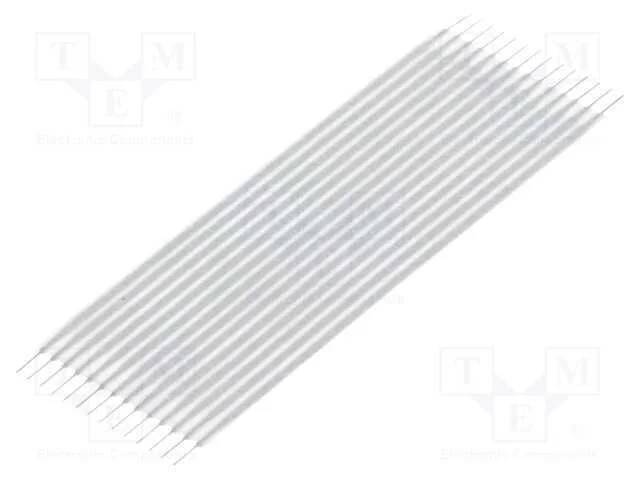 Conector: jumper flexível, Raster fita: 1,27mm, L.