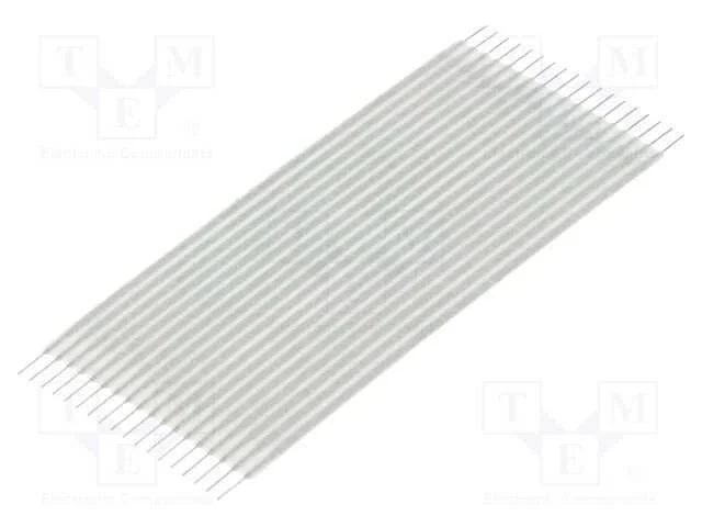 Conector: jumper flexível, Raster fita: 1,27mm, L.