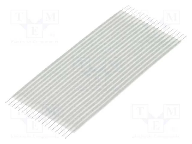 Conector: jumper flexível, Raster fita: 1,27mm, L.