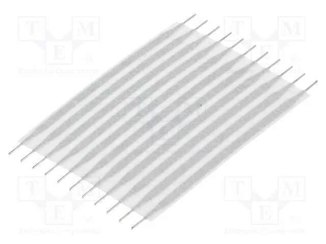 Conector: jumper flexível, Raster fita: 2,54mm, L.