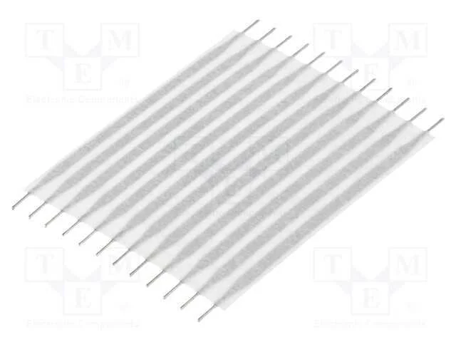 Conector: jumper flexível, Raster fita: 2,54mm, L.