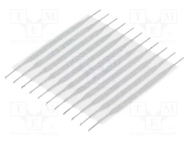 Conector: jumper flexível, Raster fita: 2,54mm, L.