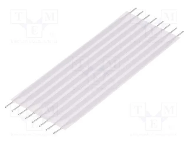 Conector: jumper flexível, Raster fita: 2,54mm, L.