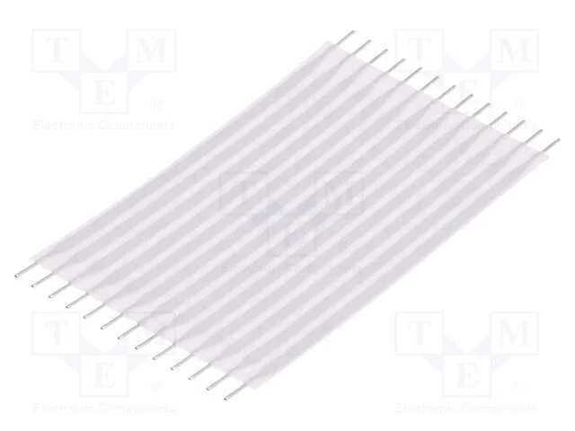Conector: jumper flexível, Raster fita: 2,54mm, L.