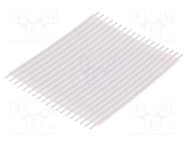 Conector: jumper flexível, Raster fita: 2,54mm, L.