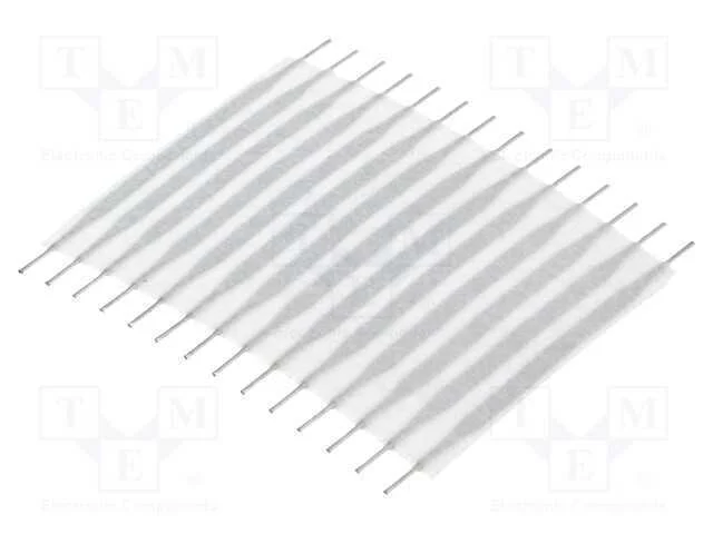 Conector: jumper flexível, Raster fita: 2,54mm, L.