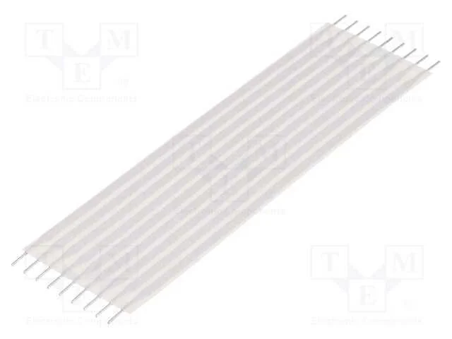 Conector: jumper flexível, Raster fita: 2,54mm, L.