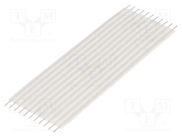 Conector: jumper flexível, Raster fita: 2,54mm, L.