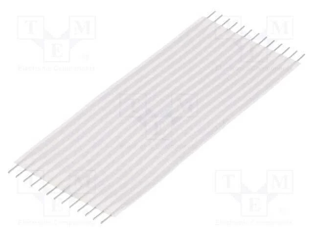 Conector: jumper flexível, Raster fita: 2,54mm, L.