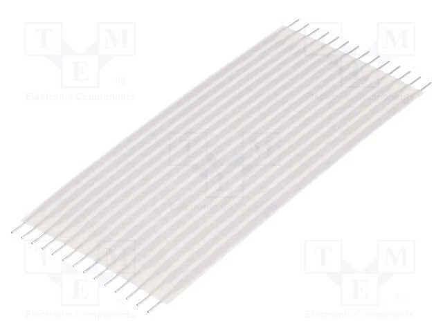 Conector: jumper flexível, Raster fita: 2,54mm, L.