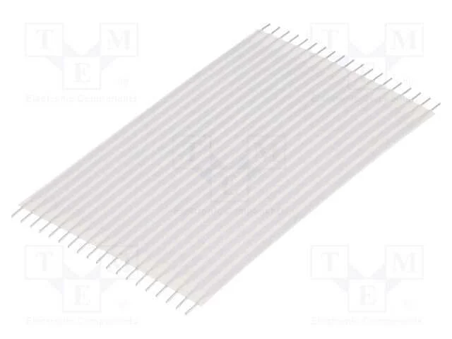Conector: jumper flexível, Raster fita: 2,54mm, L.