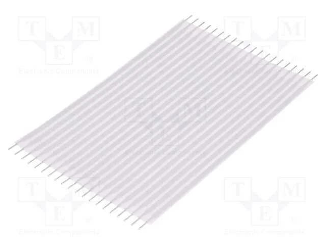 Conector: jumper flexível, Raster fita: 2,54mm, L.