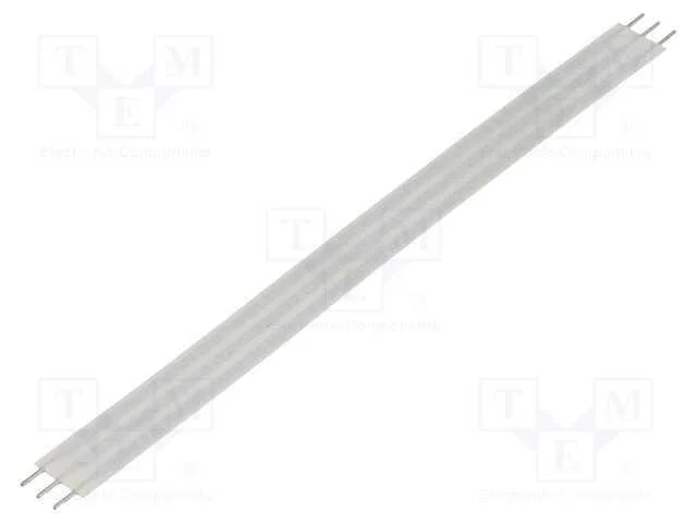 Conector: jumper flexível, Raster fita: 2,54mm, L.