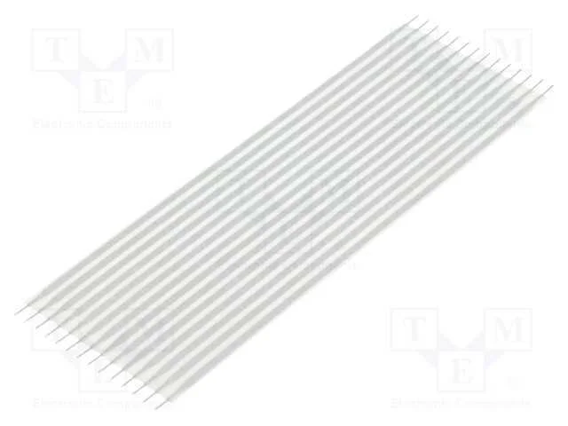 Conector: jumper flexível, Raster fita: 2,54mm, L.