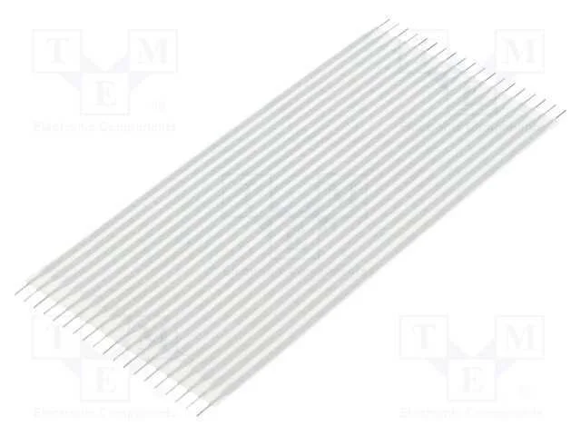 Conector: jumper flexível, Raster fita: 2,54mm, L.