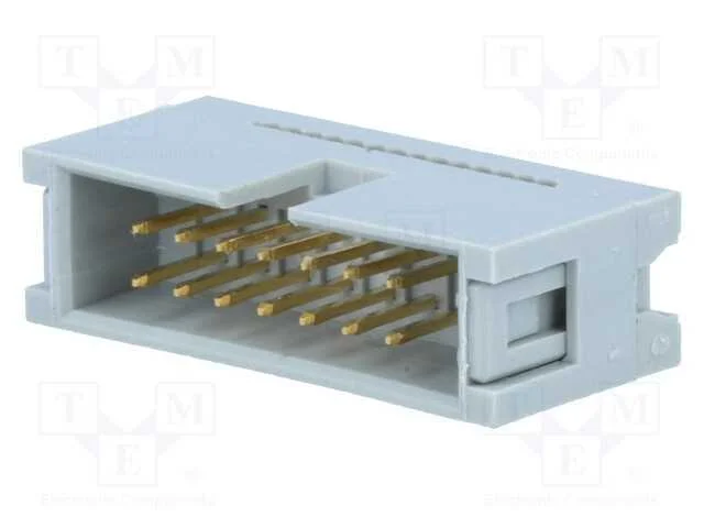 Ficha, Idc, Macho, Pin: 14, Idc, para Fita, 1,27m.