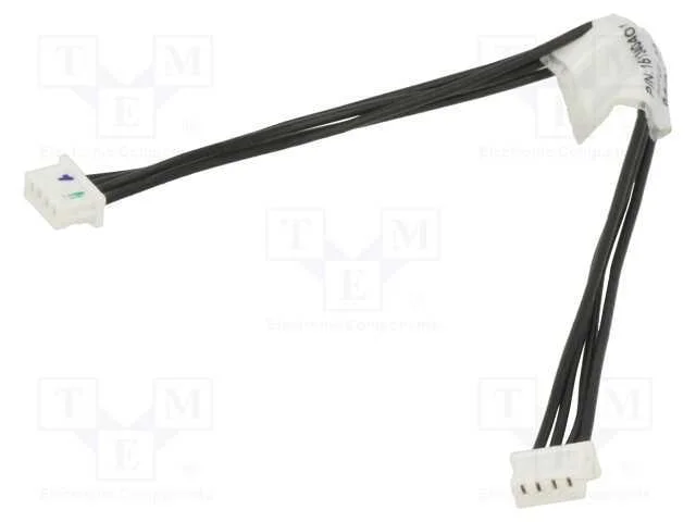 Ficha, Fio-Placa, F&ecirc;mea X2, Picoblade, Pin: 4, com Cabos, Fios