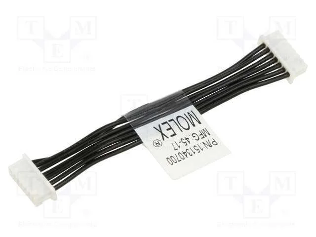Ficha, Fio-Placa, F&ecirc;mea X2, Picoblade, Pin: 7, com Cabos, Fios