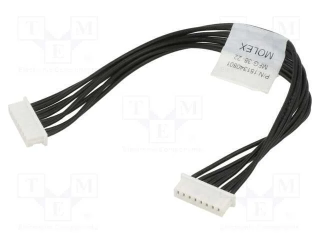 Ficha, Fio-Placa, F&ecirc;mea X2, Picoblade, Pin: 8, com Cabos, Fios