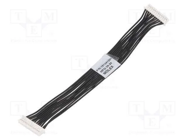 Ficha, Fio-Placa, F&ecirc;mea X2, Picoblade, Pin: 12, com Cabos, Fios