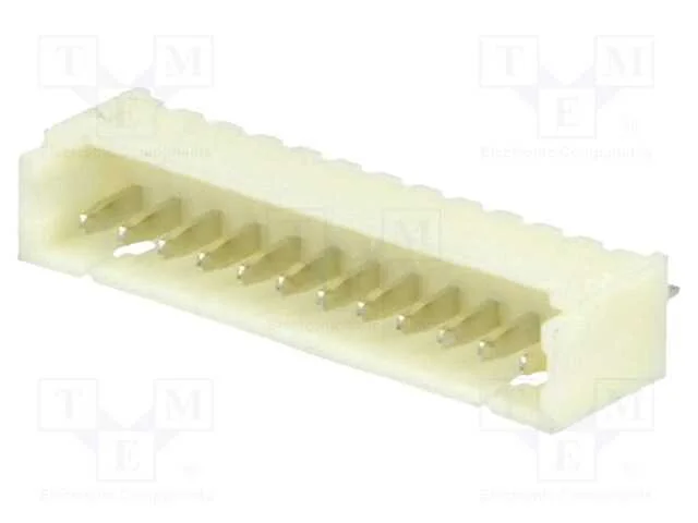 Tomada, Fio-Placa, Macho, 1,25mm, Pin: 12, Tht, 125v, 1a, Estanhado