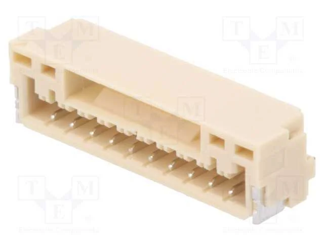 Tomada, Fio-Placa, Macho, Gh, 1,25mm, Pin: 10, Smt, 50v, 1a