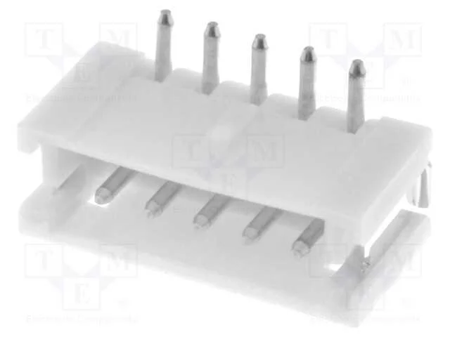 Tomada, Fio-Placa, Macho, Zh, 1,5mm, Pin: 5, Smt, 50v, 1a, -25÷85c