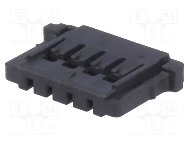 Ficha, Fio-Placa, Fêmea, Pico-Lock, 1,5mm, Pin: 4, Sem Contactos