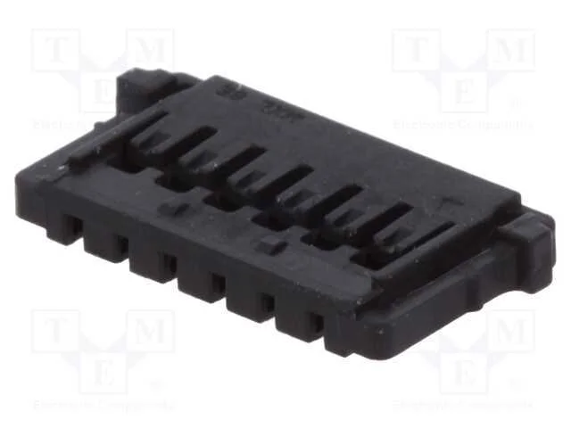 Ficha, Fio-Placa, Fêmea, Pico-Lock, 1,5mm, Pin: 6, Sem Contactos